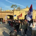 „Pobeda zove“: I studenti iz Novog Sada krenuli su za Beograd