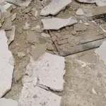 Πάτρα: Πτώση σοβάδων από μπαλκόνι στη Ρήγα Φεραίου