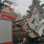 Φωτιά σε απορριμματοφόρο δήμου – Άμεση επέμβαση πυροσβεστικής