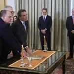 Ορκίστηκαν Σχοινάς, Λαζαρίδης και Τουρνάς