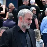 Γωγώ Μαστροκώστα: «Το μόνο που ήθελα ήταν να σε φροντίζω», συγκίνησε ο Τραϊανός Δέλλας στον επικήδειο
