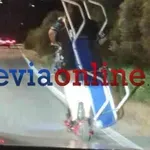 Εύβοια: Μετέφεραν ξαπλώστρα πάνω σε ηλεκτρικό πατίνι (φωτο)