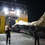 Ζάκυνθος: Με πλοίο της γραμμής έφυγε το F-16 που είχε κάνει αναγκαστική προσγείωση
