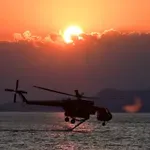 Σκύρος: Δύσκολη νύχτα στο πύρινο μέτωπο- Ρίχτηκαν στη μάχη τα εναέρια μέσα