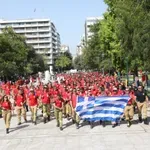 Συγκέντρωση διαμαρτυρίας των εποχικών πυροσβεστών