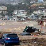 Κρήτη: Εικόνες απόλυτης καταστροφής: Ένας νεκρός, πλημμυρισμένα σπίτια, κατεστραμμένες υποδομές