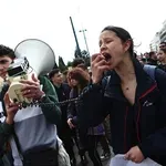 Ολοκληρώθηκε η πορεία διαμαρτυρίας στο κέντρο της Αθήνας - Οι δρόμοι στο κέντρο της Αθήνας επανήλθαν σταδιακά σε κυκλοφορία