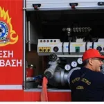 "Καταρράκτης" στον Διόνυσο- Έσπασε πυροσβεστικός κρουνός μετά από ατύχημα