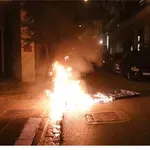 Τσαϊρίδης:Τρύπα από τη μολότοφ στη στολή του αστυνομικού που τραυματίστηκε στα επεισόδια