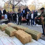 Λάρισα: Διαμαρτυρία κτηνοτρόφων στην κεντρική πλατεία της πόλης