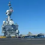 Ο Alpha στο αεροπλανοφόρο «Σαρλ Ντε Γκωλ»