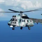 Επιχείρηση για ασθενή σε κρουαζιερόπλοιο από Super Puma της Πολεμικής Αεροπορίας