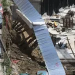 Καθίζηση εδάφους στην Θεσσαλονίκη- Αυτοκίνητο έπεσε στο κενό