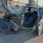 Σύγκρουση φορτηγού – αυτοκινήτου στη Θεσσαλονίκη