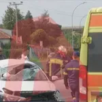 Ανατροπή αυτοκινήτου στην Εθνική