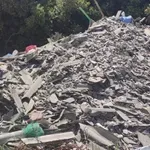 Παράνομη «χωματερή» αμίαντου