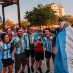 “Στα κάγκελα” οι Αργεντίνοι πριν τον αγώνα με την Αγγλία