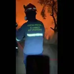 Ο ALPHA δίπλα στους εθελοντές δασοπυροσβέστες