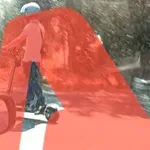Βίντεο σοκ με αναβάτη σε πατίνι να κινείται με μεγάλη ταχύτητα