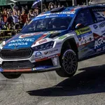 Barum Rally má nového krále. Domácí Adam Březík ve Zlíně porazil i evropskou špičku