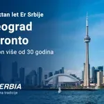 Air Serbia uspostavlja letove između Beograda i Toronta