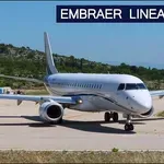 VIDEO: Embraer Lineage 1000 na aerodromu Brač