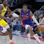 Detroit zaustavio pobjedničku seriju Lejkersa