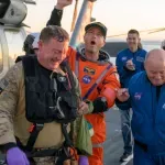 (FOTO) Astronauti nasmijani i raspoloženi nakon 10 dana provedenih u svemiru