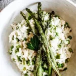 Kremasti rižoto sa šparglama