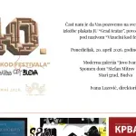 Izložba festivalskih plakata Grada teatra