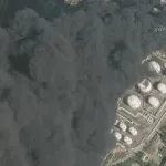 Požar na naftnom terminalu u ruskoj regiji Krasnodar