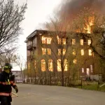 (VIDEO) Izbio požar u zgradi: Ima povrijeđenih, vatrogaci i policija sve blokirali