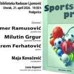 Promocija knjige “Sportske priče” u NB „Radosav Ljumović“