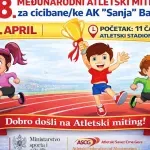 Međunarodni atletski miting za cicibane u nedjelju u Baru