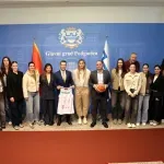 Mujović uprličio prijem za košarkašice ŽKK Budućnost Bemax