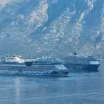 U kotorskoj luci tri broda sa oko tri hiljade putnika