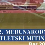 Opština Bar: Prvomajski atletski miting uz učešće takmičara iz 10 zemalja