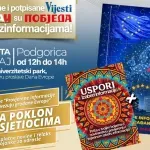 Provjerene informacije povezuju građane Evrope: Podrška štampanim medijima na proslavi Dana Evrope u Podgorici