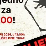 USSCG: Zabrana protesta u Tivtu neće nas osujetiti u borbi za novi OKU i povećanje obračunske vrijednosti koeficijenta
