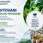 Akreditovani novi studijski programi na Tehnološkom fakultetu UCG