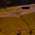 (FOTO/VIDEO) Uvredljivi transparenti za Vučića