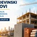 Monstat: Ukupna vrijednost izvršenih građevinskih radova 704 miliona