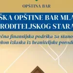 Opština Bar nastavlja sa mjerom podrške mladima bez roditeljskog staranja