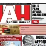 Naslovna strana dvobroja "Dana" za 13. i 14. jul 2026