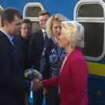 Fon der Lajen u posjeti Kijevu
