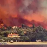 Mještani grčkog ostrva pozvani da se evakuišu na plažu, na Eviji vatra u blizini kuća
