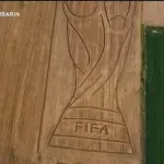 (VIDEO) Umjetnik iz Italije, Dario Gambarin traktorom izorao pehar Svjetskog prvenstva