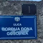 Oskrnavljen simbol sjećanja na pregaoca Đorđija Đona Gošovića
