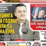 Naslovna strana "Dana" za 30. jul 2026