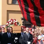 (FOTO) Dejan Savićević na sahrani Franka Barezija